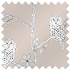 Treetop Owls, Rose Gold - Roller Blind
